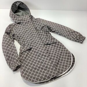 Ivivva Athletica Girls Checkered Jacket Ivivva Coat With Hood Size 6